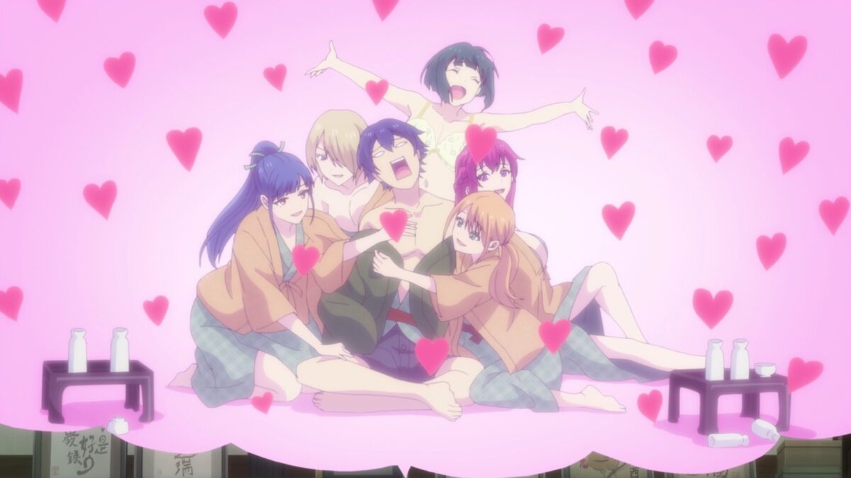 Goddess Cafe Terrace Episode 19 Hot Spring Orgy