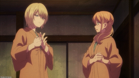 Goddess Cafe Terrace Episode 19 Ouka Paper Beats Akane Riho Rock