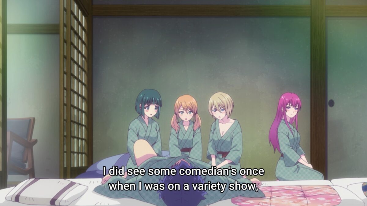 Goddess Cafe Terrace Episode 19 Riho Saw Comedian Sushi Roll