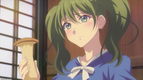 Goddess Cafe Terrace Episode 19 Ririka Waves King Trumpet Mushroom