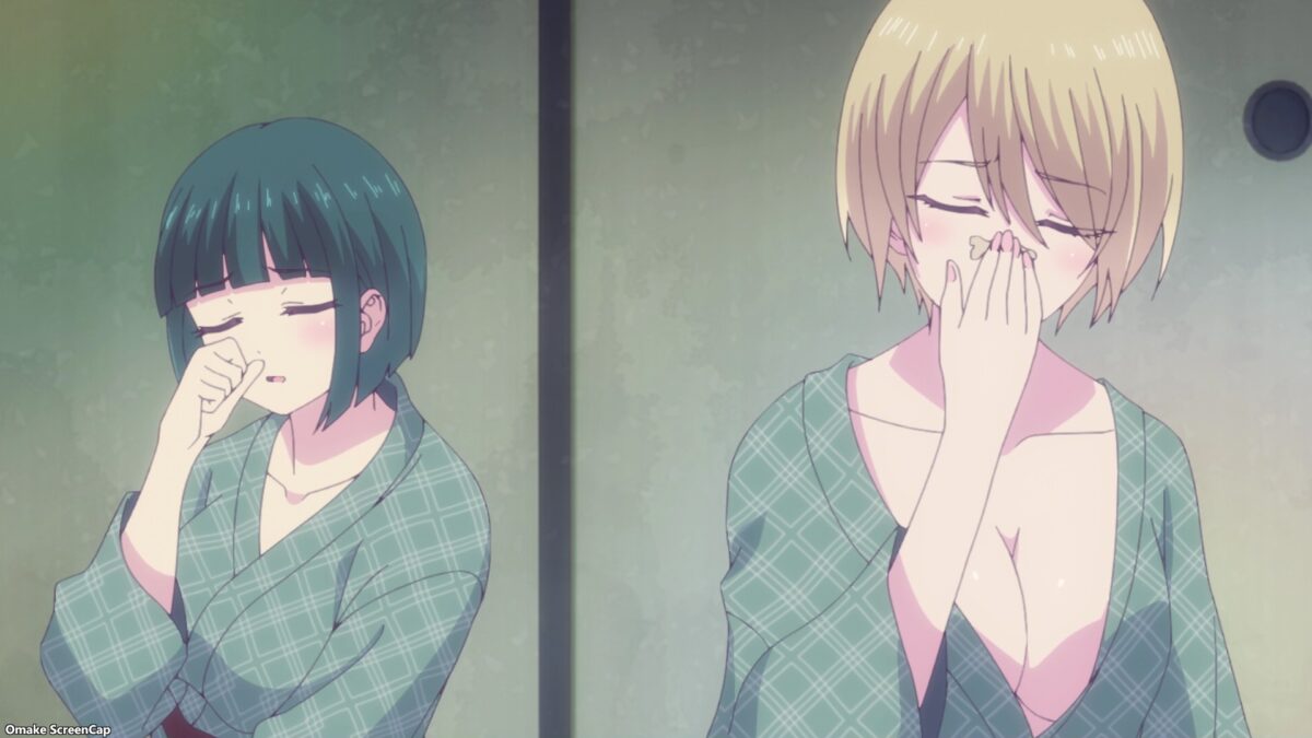 Goddess Cafe Terrace Episode 19 Shiragiku Akane Wake Up