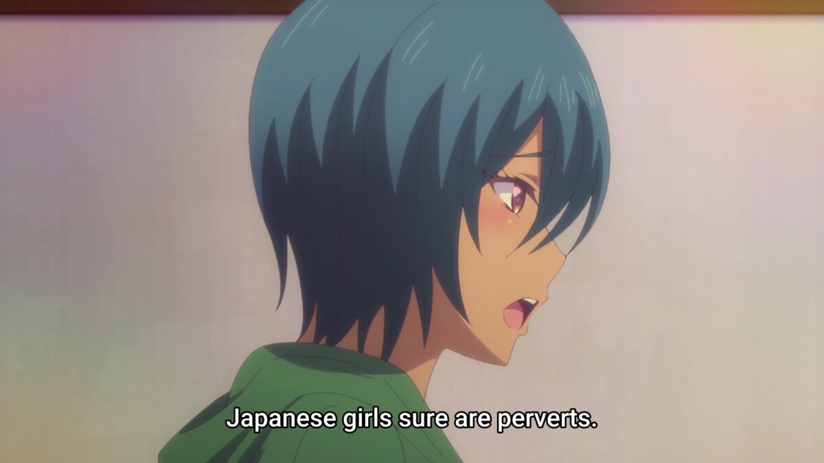 Goddess Cafe Terrace Episode 19 Valentina Comments On Japanese Girls