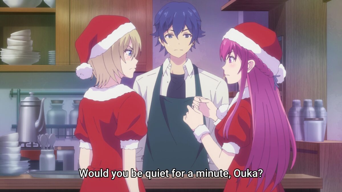 Goddess Cafe Terrace Episode 20 Akane Chides Ouka