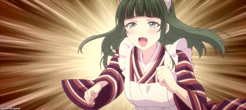 Goddess Cafe Terrace Episode 20 Familia Young Akemi Hugs Sachiko