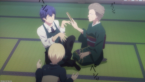 Goddess Cafe Terrace Episode 20 Grandma Youko Slaps Hayato