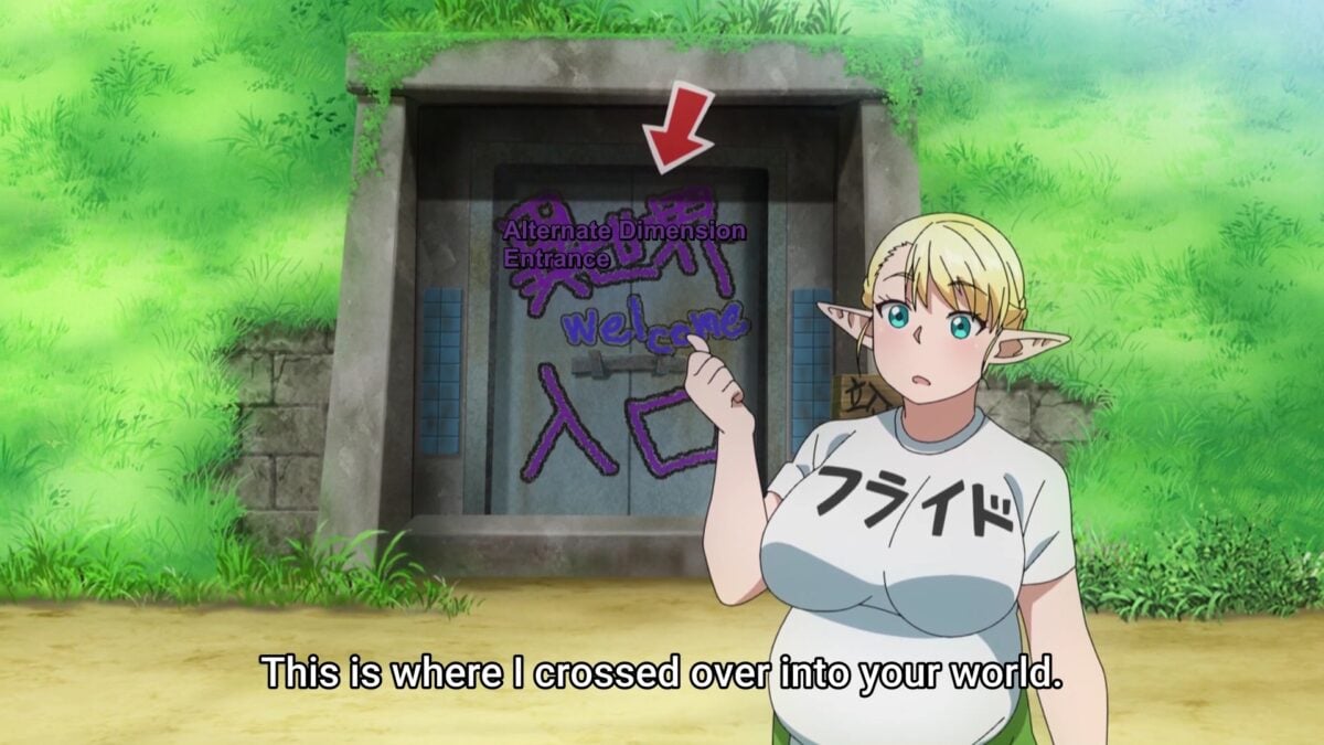 Plus Sized Elf Episode 4 Elfuda Points Out Gate