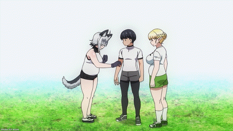 Plus Sized Elf Episode 4 Raika Shakes Naoe's Arm