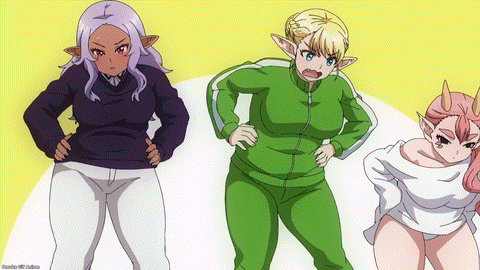 Plus Sized Elf Episode 6 Kuroeda Elfuda Gonda Hip Swings