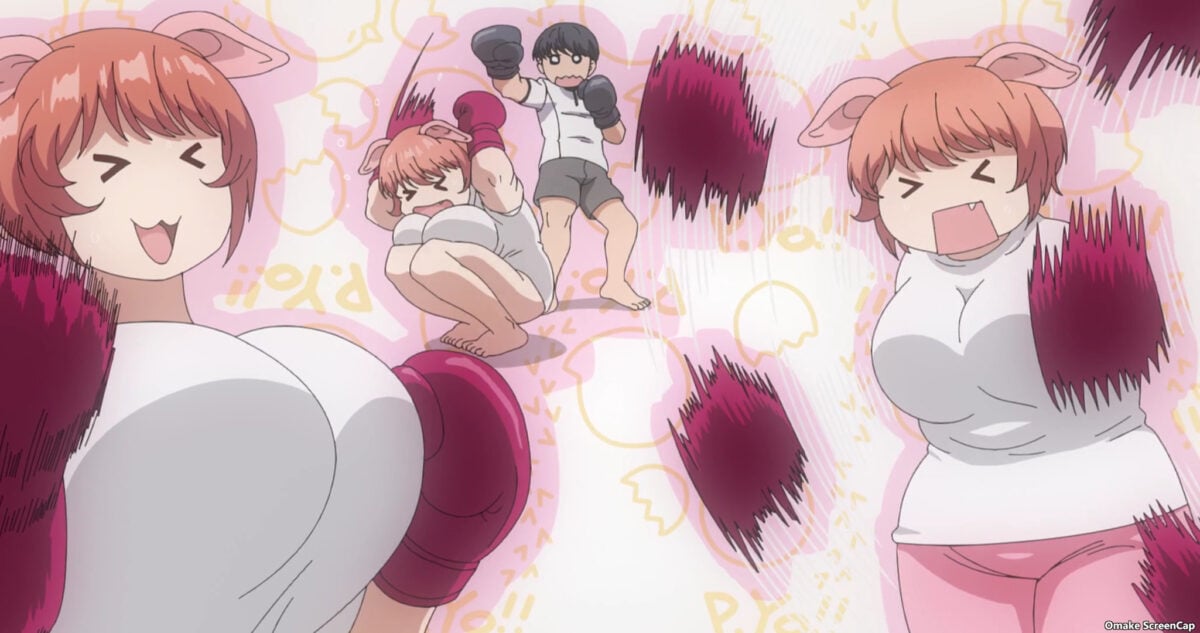 Plus Sized Elf Episode 7 Oku Exercises Through Boxing