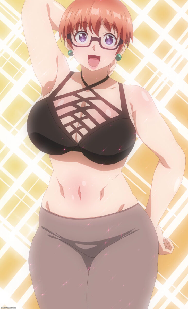 Plus Sized Elf Episode 8 Akiho Wears Yoga Pants