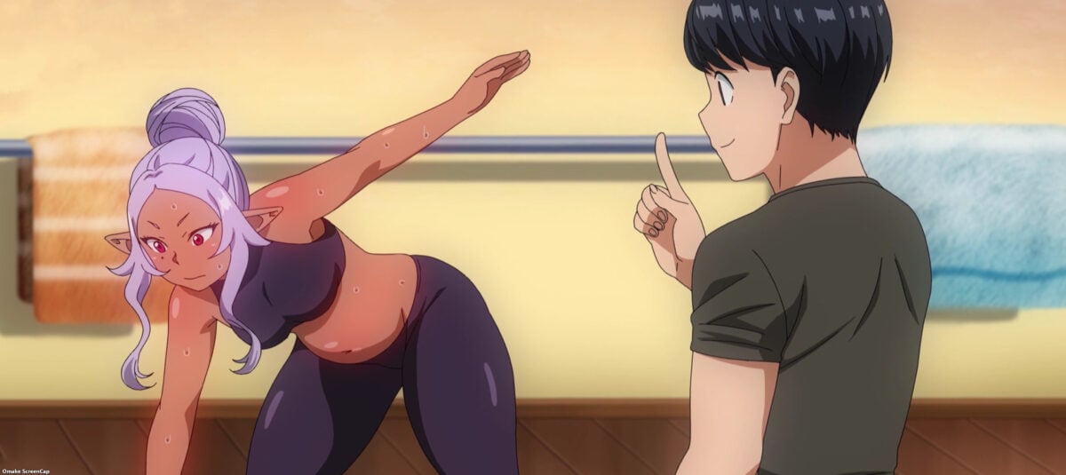 Plus Sized Elf Episode 8 Kuroeda Stretches Down