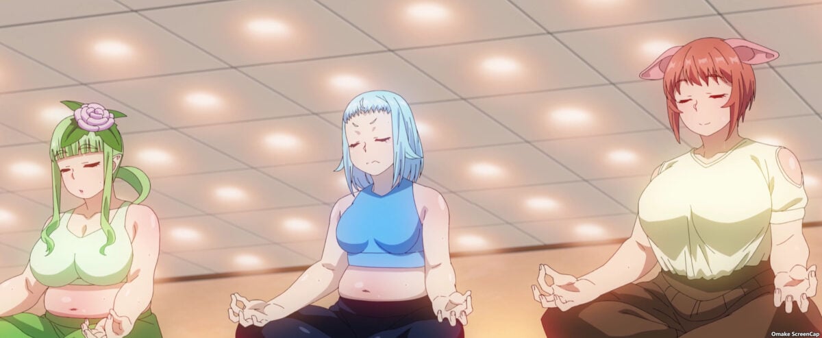 Plus Sized Elf Episode 8 Kusahanada Mero Oku Cross Legged