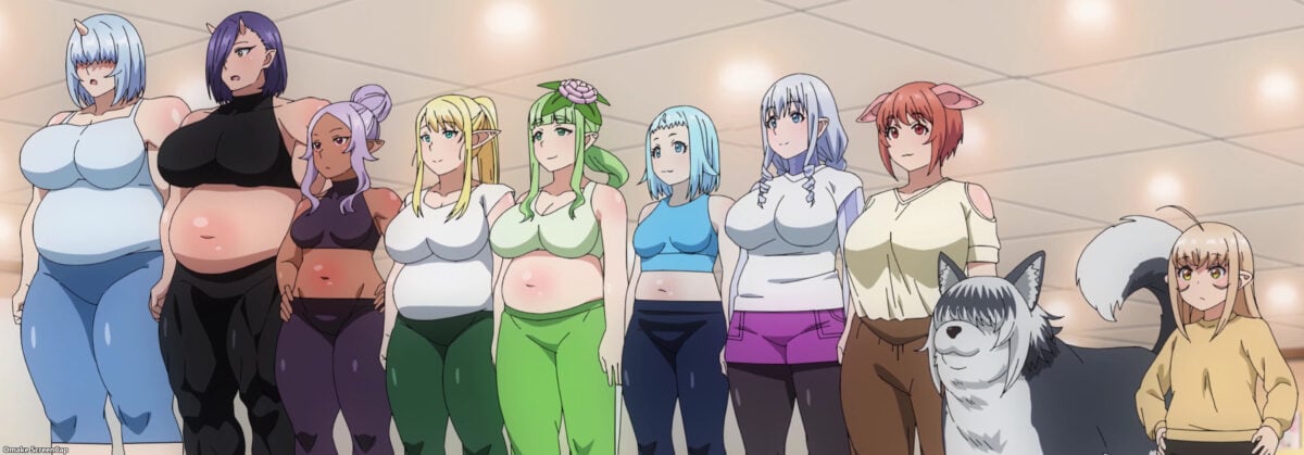 Plus Sized Elf Episode 8 Monster Girls Assemble In Yoga Studio