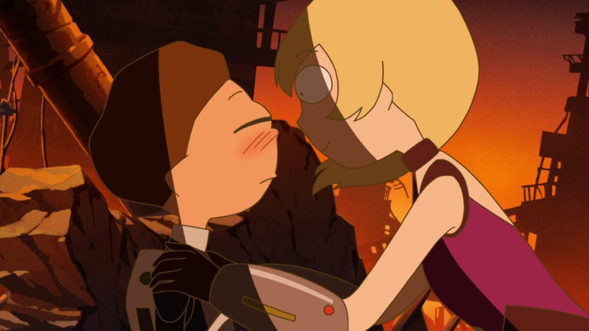 Rick And Morty The Anime Maybe Kiss