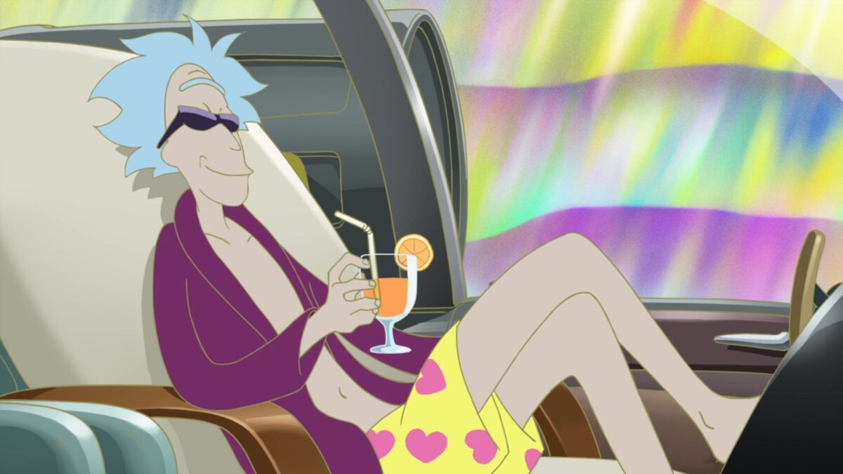 Rick And Morty The Anime Relaxing Rick