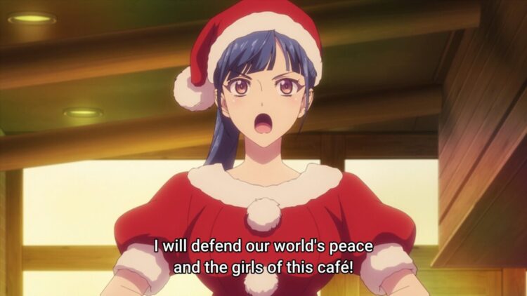 Goddess Cafe Terrace Episode 21 Ami Peace And Cafe Girls Defender