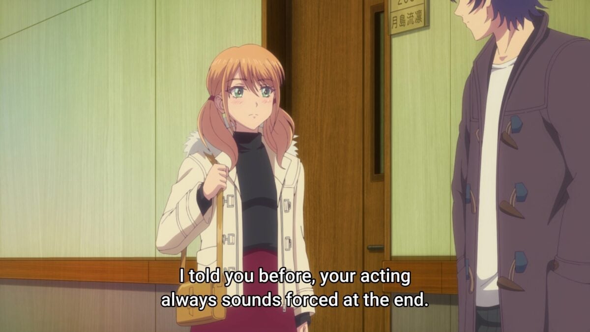 Goddess Cafe Terrace Episode 21 Hayato Critiques Riho's Acting