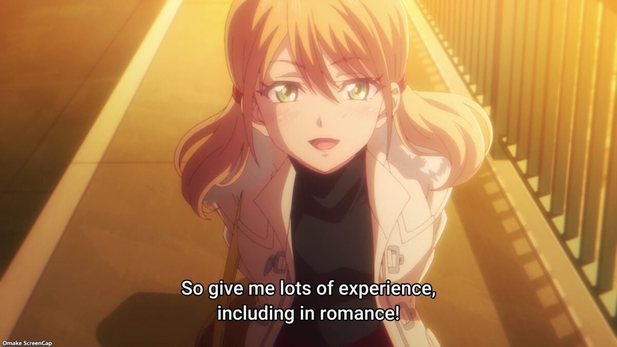 Goddess Cafe Terrace Episode 21 Riho Asks For XP