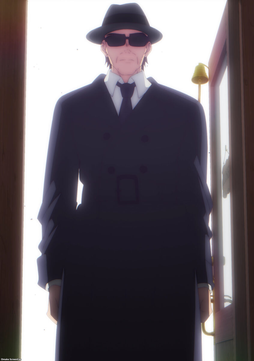 Goddess Cafe Terrace Episode 21 Shady Trench Coat