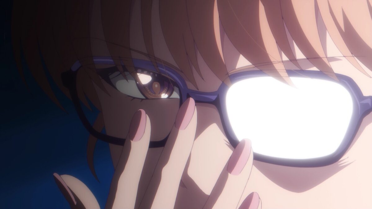 Goddess Café Terrace Episode 22 Hekiru Adjusts Glasses