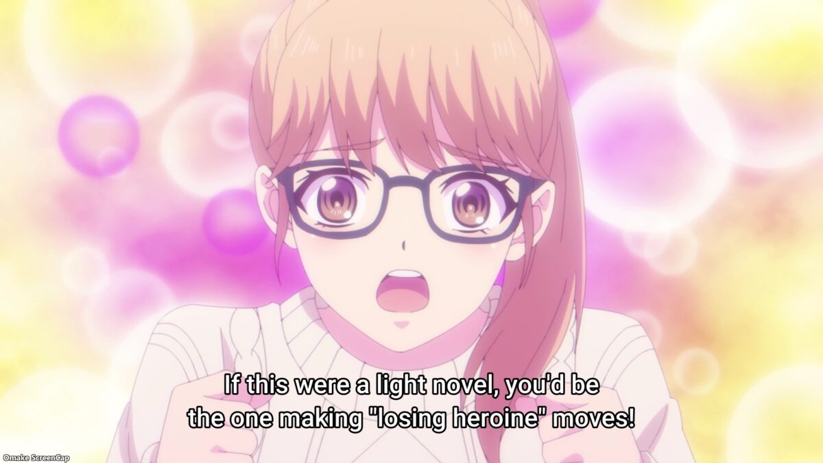 Goddess Café Terrace Episode 22 Hekiru Calls Akane Losing Heroine