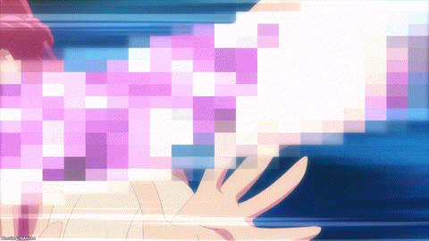 Goddess Café Terrace Episode 22 Ouka Cheeky Poking