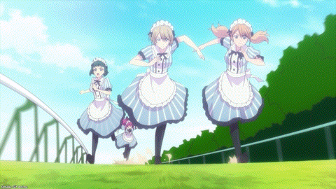 Goddess Café Terrace Episode 22 Ouka Takes Lead In Harem Horse Race