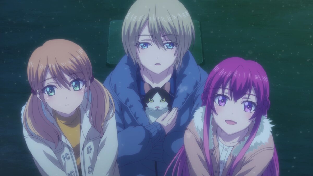 Goddess Café Terrace Episode 22 Riho Akane Ouka See Snow