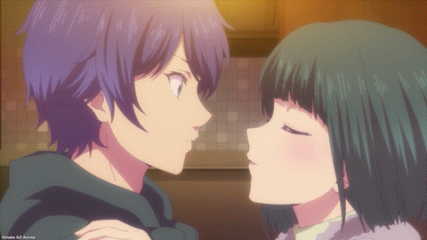 Goddess Café Terrace Episode 22 Shiragiku Kisses Hayato