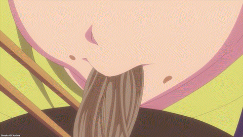 Goddess Café Terrace Episode 23 Ami Enjoys Shiragiku's Soba