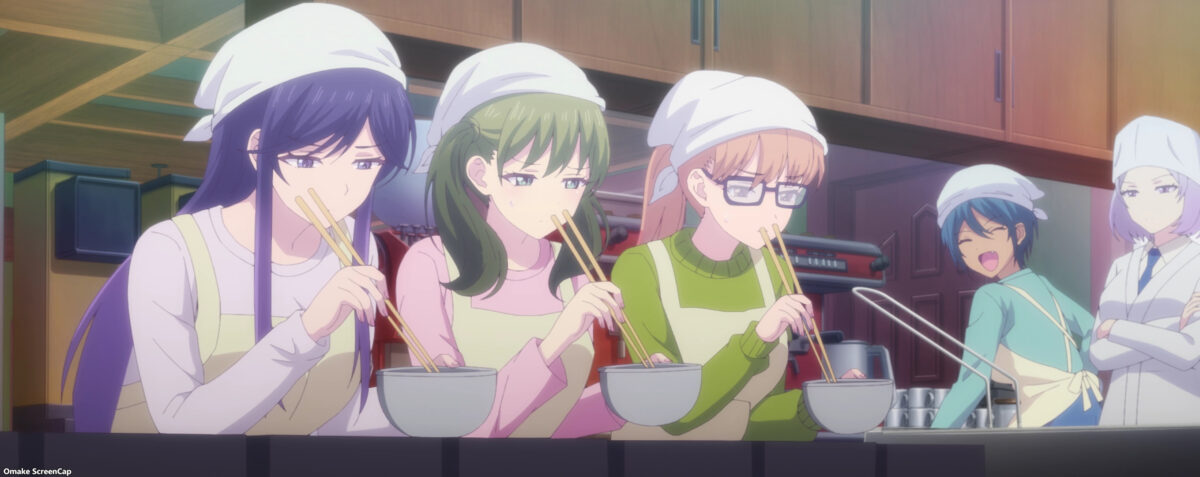 Goddess Café Terrace Episode 23 Chiyoda Diner Assembles Food Deliveries