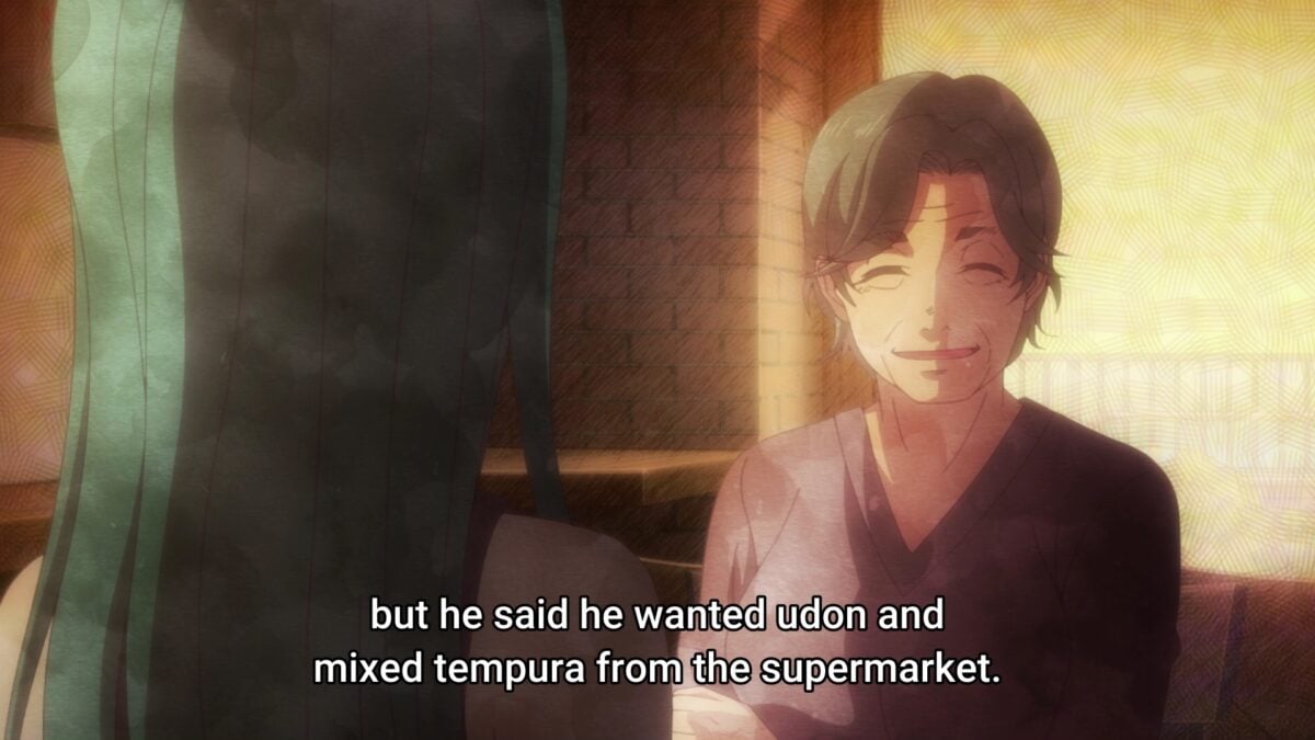 Goddess Café Terrace Episode 23 Grandma Explains Hayato's Favorite Dish