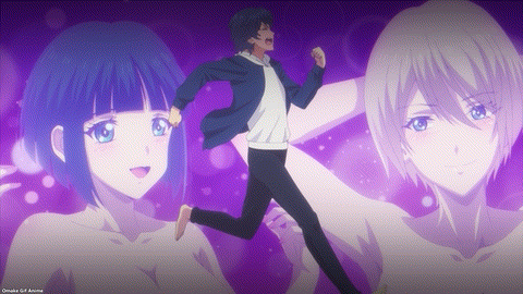 Goddess Café Terrace Episode 23 Hayato Runs Past Topless Girls