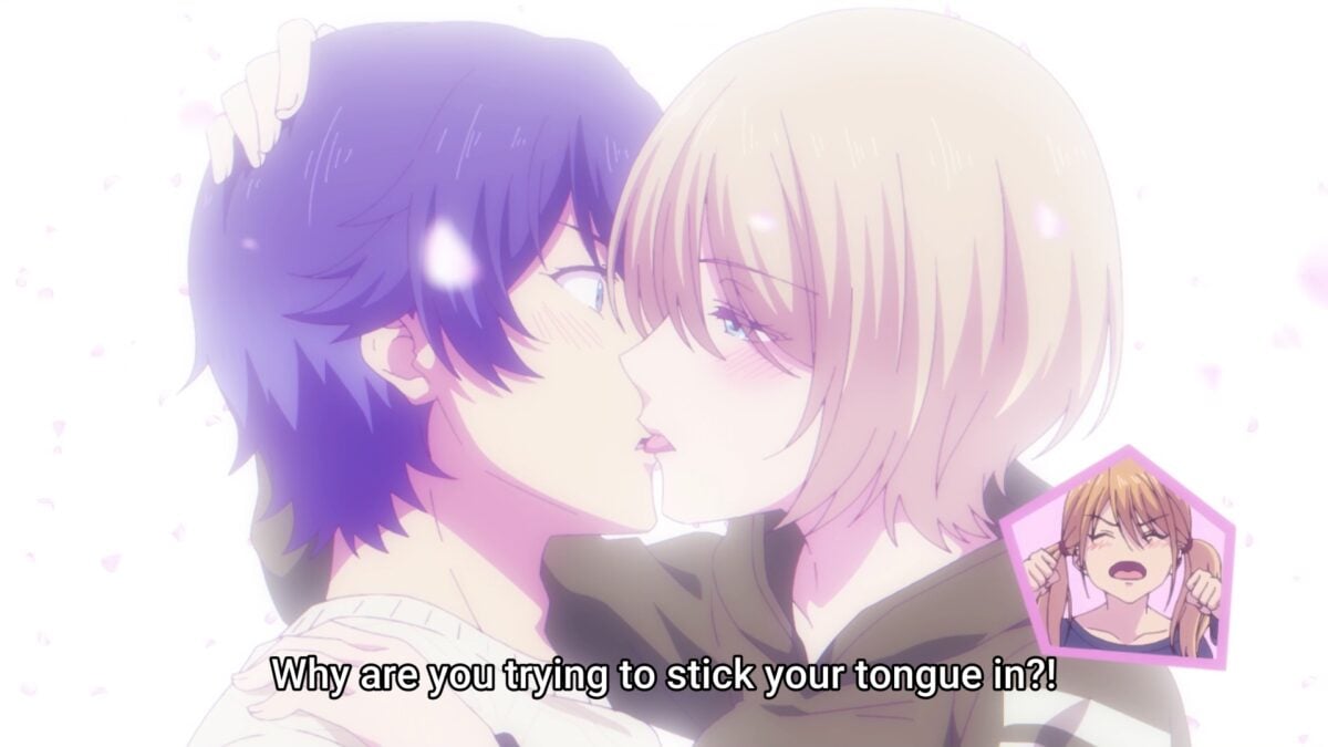 Goddess Café Terrace Episode 23 Riho Complains About Akane's Tongue