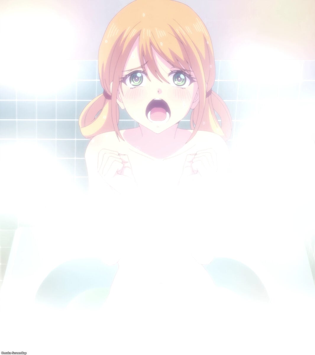 Goddess Café Terrace Episode 23 Riho Stands Up In Bathtub