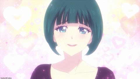 Goddess Café Terrace Episode 23 Shiragiku Cleavage Focus