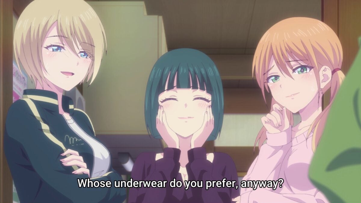 Goddess Café Terrace Episode 23 Underwear Preference Question