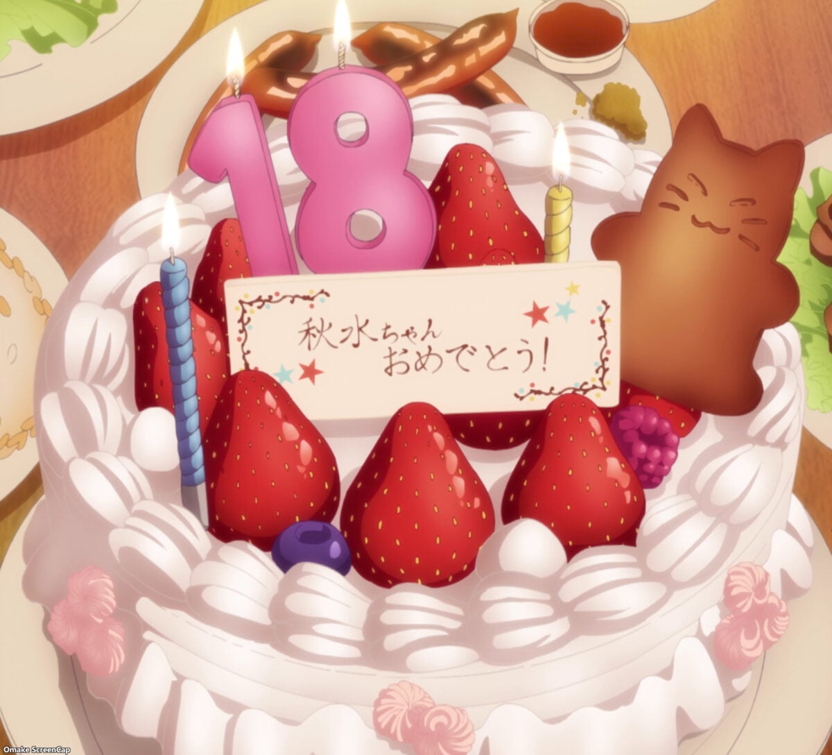 Goddess Café Terrace Episode 24 [END] Ami 18th Birthday Cake