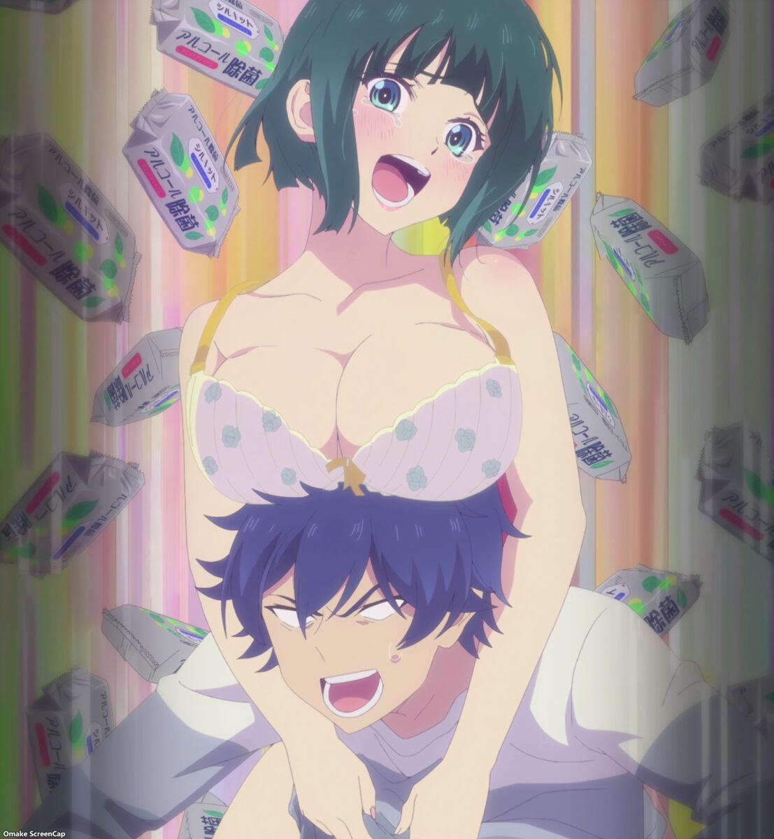 Goddess Café Terrace Episode 24 [END] Drunk Shiragiku Boobs On Hayato