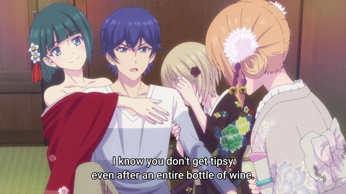 Goddess Café Terrace Episode 24 [END] Hayato Calls Out Riho's Alcohol Tolerance