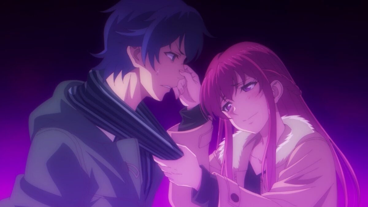 Goddess Café Terrace Episode 24 [END] Ouka Tweaks Hayato's Nose