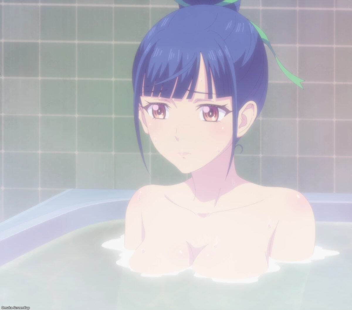 Goddess Café Terrace Episode 24 [END] Sad Ami Soaks In Bathtub