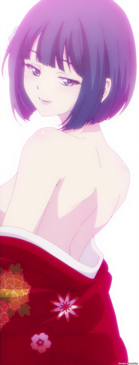 Goddess Café Terrace Episode 24 [END] Shiragiku Bares Kimono Shoulders