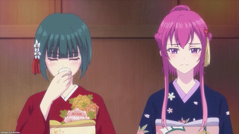 Goddess Café Terrace Episode 24 [END] Shiragiku Drinks Sake Tries To Behave