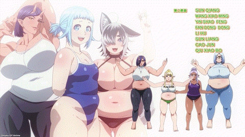 Plus Sized Elf Episode 10 ED Girl Group A Jumping Jacks