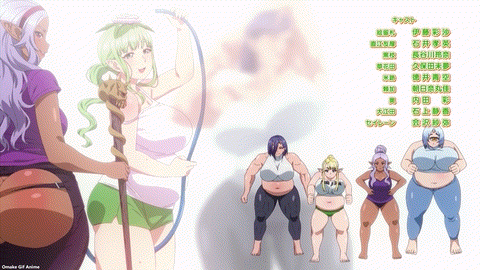 Plus Sized Elf Episode 10 ED Girl Group A Jumps