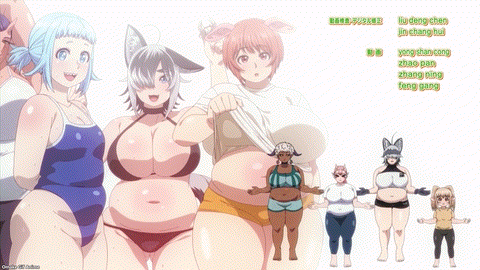 Plus Sized Elf Episode 10 ED Girl Group B Jumping Jacks