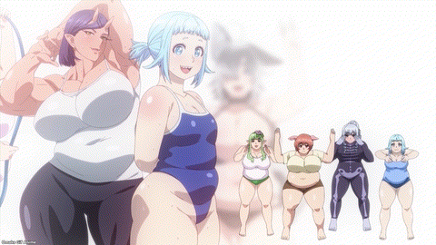 Plus Sized Elf Episode 10 ED Girl Group C Jumps