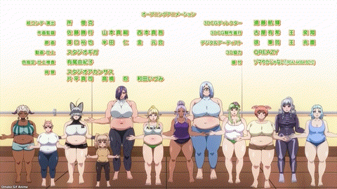 Plus Sized Elf Episode 10 ED Monster Girls Fast Jumping Jacks