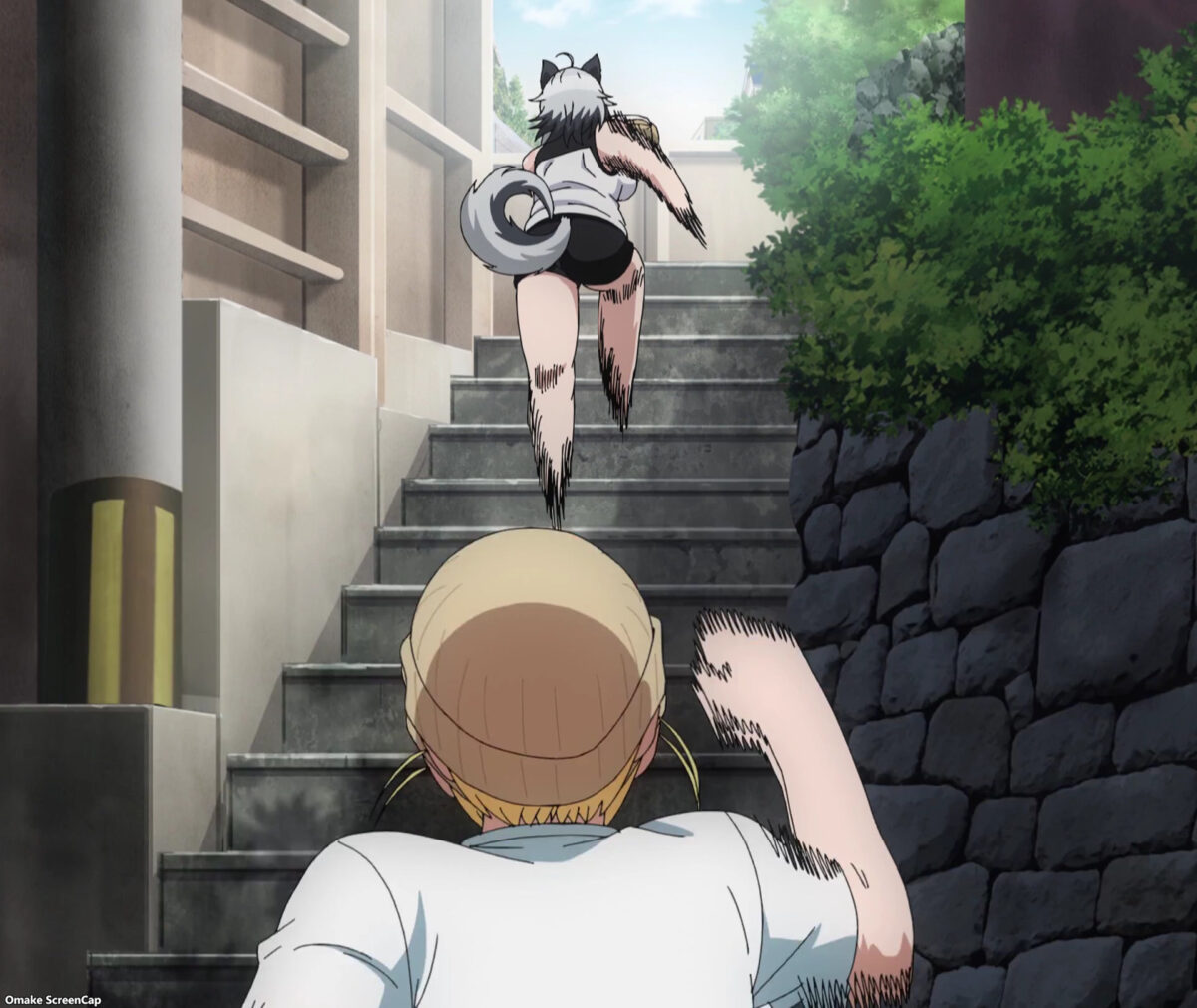 Plus Sized Elf Episode 10 Elfuda Chases Raika Up Stairs